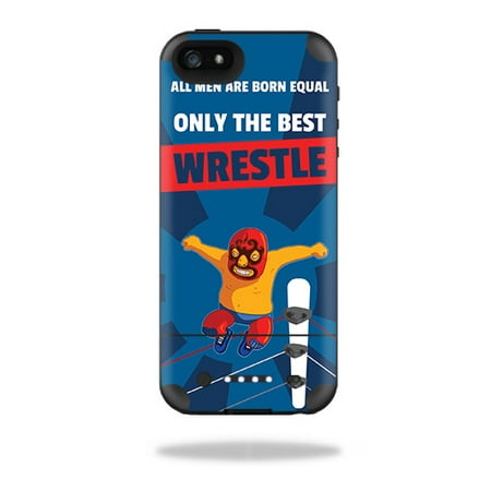 Skin For Mophie Juice Pack Air iPhone 5 Battery Case – Best Wrestle | MightySkins Protective, Durable, and Unique Vinyl Decal wrap cover | Easy To Apply, Remove, and Change Styles | Made in the (Best Battery App For Iphone 5)