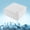 White-ice-Standard-12"x12"x5", variant on Cube Pillow - Side Sleeper For Neck And Shoulder Memory Foam Pro With Adjustable Firmness 12"x12"x5"