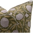 thumbnail image 4 of Fabdivine Decorative Hand Block Print Pure Linen Pillow Covers, 16X16, Throw Pillowcase Cushion Cover with Zipper for Sofa, Couch, Home Décor, Outdoor, Farmhouse, Living Room, Meraki, 4 of 6