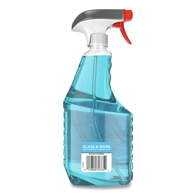 Windex 696503 Glass Cleaner 3.78 Liter, Blue, Liquid, with Ammonia-D (4 per  Case)