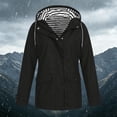 thumbnail image 7 of Msgweeeg Womens Jackets Casual Waterproof Jacket Long Sleeve Hooded Outdoor Sport Tops Active Hiking Running Outerwear Womens Fall Fashion 2026 S-2XL, 7 of 7