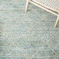 thumbnail image 4 of Safavieh Himalaya Zoe Geometric Wool Area Rug, Blue, 9' x 12', 4 of 8