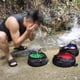 thumbnail image 3 of Cubo de agua Wosthever 8.5L portátil impermeable rojo, 3 of 6
