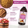 thumbnail image 5 of Dr. Patkar's Apple Cider Vinegar with Cinnamon Fenugreek Unfiltered Undiluted with Mother Suitable for Sugar Control, pack of 1, 500 ml, 5 of 7