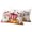 White, variant on Outdoor Pillow Covers 26x26 Set of 2, Fall White Pumpkin Waterproof Patio Throw Pillow Covers for Couch Sofa Chair, Thanksgiving Orange Floral Leaves Decorative Pillowcases for Throw Pillows