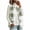 Green, variant on WAGUTH Women's Buffalo Plaid Fleece Vest Sleeveless Zip Up Soft Lightweight Jacket with Pockets Fall Winter Casual Outwear Vest,M