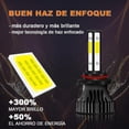 thumbnail image 3 of Bombillas LED YONGSHENG para Ram 1500 2500 3500 2011-2018 luces bajas y altas H11 9005 + kit de bombillas antiniebla 9145, 3 of 4