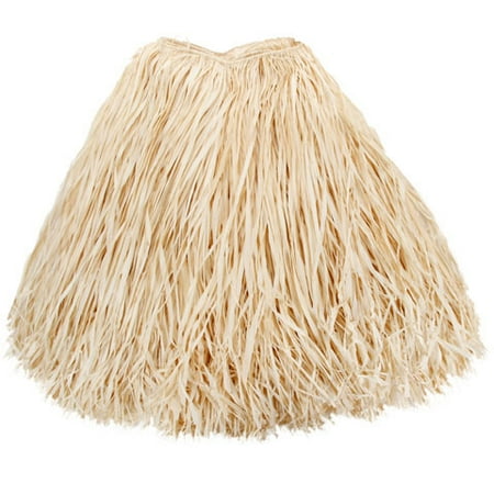 21' Table Skirt - Raffia Table Skirt - Natural - 108 x 30 inches