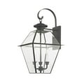thumbnail image 6 of Beaumont Lane Contemporary Brass Outdoor Wall Lantern in Charcoal, 6 of 9