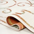 thumbnail image 6 of JONATHAN Y SAVANNAH 4 x 6 Area Rug, Danae Filigree Scroll Machine-Washable Reversible - Cream/Terra, SVH100A-4, 6 of 7