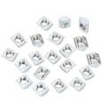 thumbnail image 1 of T Slot Nuts T Nut T-Slot Fastener Aluminum  Nut, T-Slot Nut, 50Pcs For Aluminum Extrusion  Aluminum, 1 of 8