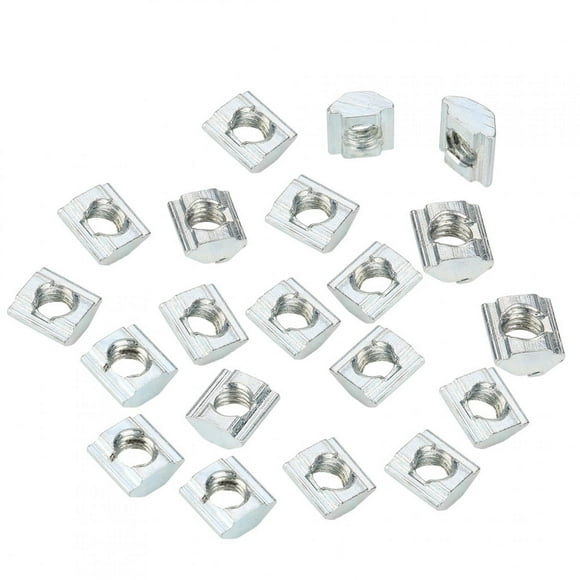 T Nuts Aluminum Nut, T Nut T-Slot Nut, T-Slot Fastener For Aluminum Parts Aluminum Extrusion