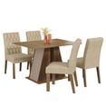 thumbnail image 1 of Juego de Comedor Mesa y 4 Sillas Madesa Oxford Gisele MCI, 1 of 9