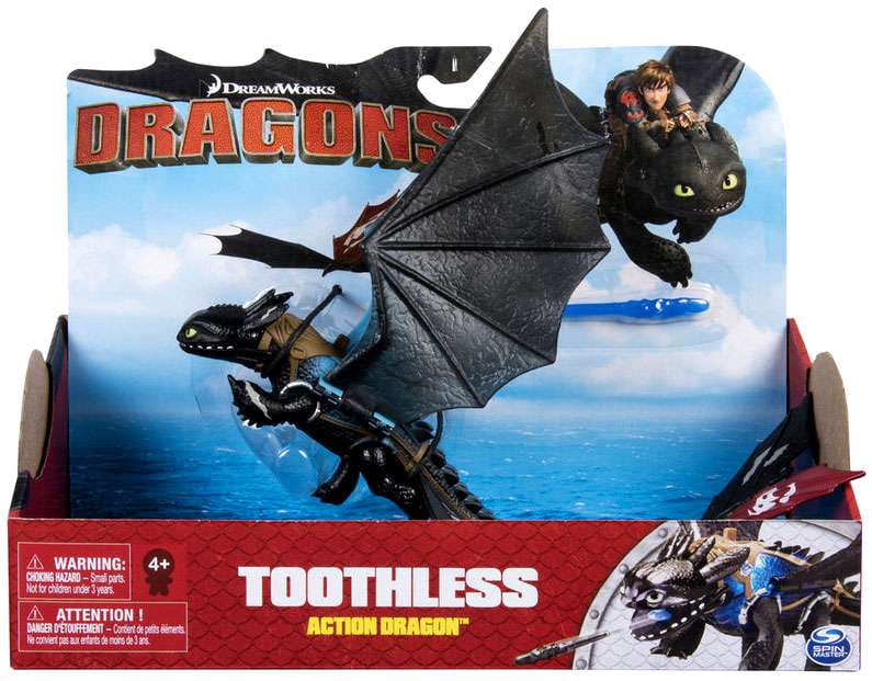 How to Train Your Dragon Action Dragon Toothless Action