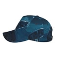 thumbnail image 3 of Xecao Lonely Night Wolf for Baseball Cap: Unisex, crafted from classic polyester twill fabric, featuring a soft unconstructed design, 3 of 5