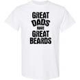 thumbnail image 3 of Inktastic Great Dads Have Great Beards T-Shirt, 3 of 5