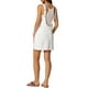 thumbnail image 4 of Vestido mini de mezclilla sin mangas para mujer con tirantes ajustables XS blanco, 4 of 6