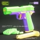 thumbnail image 3 of Pistola de juguete 3D modelo de gravedad 1911, carcasa luminosa, simulación de bala, eyección segura, juguetes de descompresión, regalo de Navidad y Halloween, 3 of 4