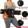 thumbnail image 3 of VENUZOR Waist Trainer for Women Neoprene Waist Trimmer Belt for Weight Loss Back Braces, 3 of 7