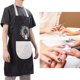 thumbnail image 5 of Delantal De Cocina Para Barbacoa, Delantal De Arte De Uñas Lavable Y Reutilizable Suave Y Ligero De Dos Correas Para Salones De Belleza Para Cocinar Para El Hogar De Por Vida ANGGREK CE1414, 5 of 8