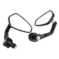 thumbnail image 3 of 2pcs Universal Motorcycle 7/8  Handle Bar Aluminum Rearview Mirrors Motorcycle Mirrors Rearview Side Mirrors, 3 of 8