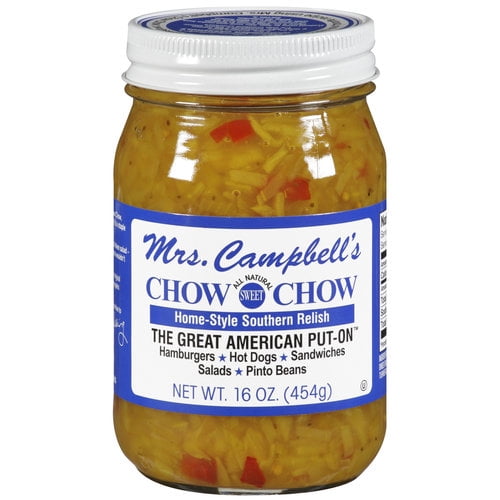 Mrs Campbell S Chow Chow All Natural Sweet Home Style Southern Relish 16 Oz Walmart Com Walmart Com,Lemon Drop Shots Recipe