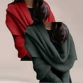 thumbnail image 2 of Women's Shrug Sweaters! Comdrip Womens Long Sleeve Open Front Knit Crop Bolero Cardigan Sweater Shrug for Dress 2025 Shrug Sweater B A, 2 of 5