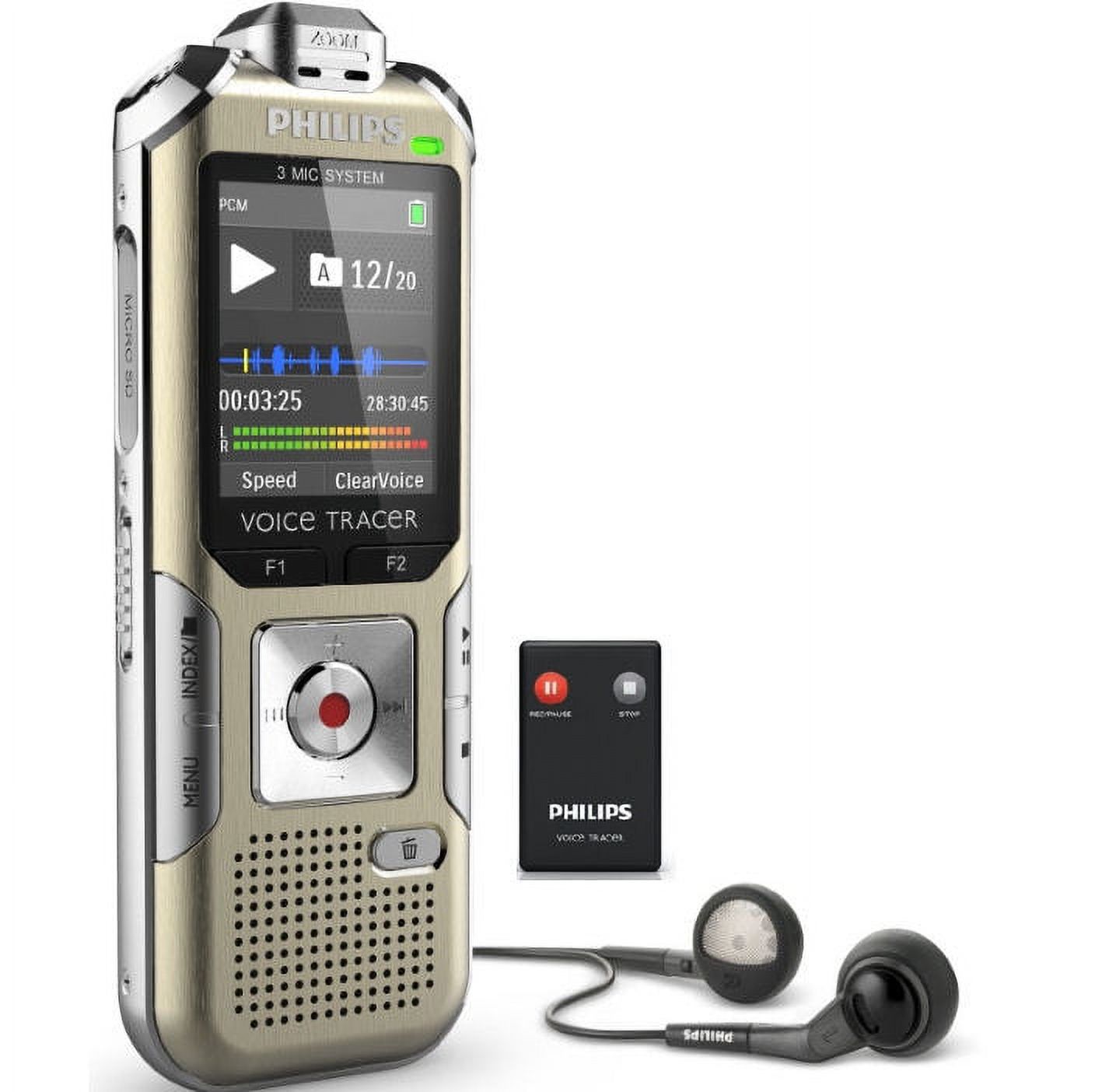 Philips DVT6500 Digital Voice Tracer - image 5 of 5