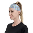 thumbnail image 6 of Yiaed Gnome Pool Party Print Sports Headbands,Moisture Wicking Workout Headband, Sweatband Headbands for Running,Cycling for Women and Men, 6 of 8