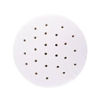 200Pcs 8 Inch Round Fryer Parchment Liners, Heavy Duty Non-Stick Oil Resistant Baking Paper for Air Fryer Oven Microwave, Pre-Cut Cooking Sheets with Vent Holes for Steak French Fries