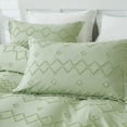 thumbnail image 6 of EMME Duvet Cover Set Microfiber, Tufted King Duvet Cover Set, Boho Bedding Sets for All Seasons, 3 Pieces Embroidery Chic Duvet Cover Full, 1 Duvet Cover + 2 Pillowcases (Sage Green, King), 6 of 7