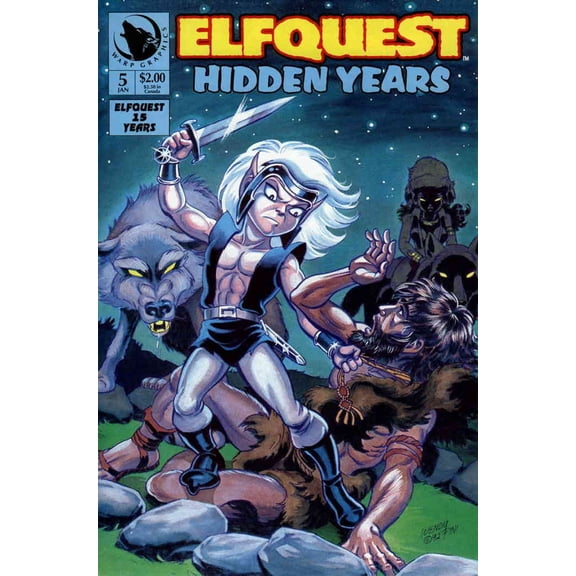Elfquest: Hidden Years #5 VF ; Warp Comic Book