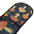 thumbnail image 4 of Yayeee Double Oven Mitt Kitchen Heat Resistant Baking 35" x7" Quilted Glove, Black Mushroom Pattern, 4 of 6