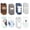 Arctic Pals, variant on Basics Infant Baby Cozy Terry Socks 8-Pack, Blush Cloud Stripes, 6-12 Months