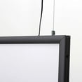 thumbnail image 5 of M&T Displays Best Buy LEDbox LED Light Movie Poster Frame 24x36 Inch Black 1" Aluminum Profile Front Loading Photo Picture Advertisement Sign Holder Mitered Corner Anti Glare Cover, 5 of 8