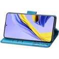 thumbnail image 3 of Compatible with Samsung Galaxy A71 5G Wallet Case for Women, Leather Flip Folio with Kickstand Magnetic and Card Holder Protective Case for Samsung Galaxy A71 5G Butterfly Blue SD, 3 of 14
