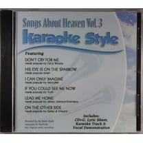 Songs About Heaven Volume 3 Daywind Christian Karaoke Style NEW CD G 6 Songs