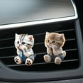 thumbnail image 4 of PATLOLLAV 1 Pcs Car Air Freshener Creative 2D Flat Acrylic Cute Cat Car Diffuser Air Conditioner Outlet Clip Car Accerssor for Air Conditioner Outlet Air Freshener Vent Clip Car Perfume Decoration, 4 of 4
