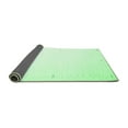 thumbnail image 2 of Ahgly Company Indoor Square Solid Emerald Green Modern Area Rugs, 8' Square, 2 of 4
