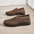 thumbnail image 3 of YUDAI Men's Slip-On Walking Shoes – Non-Slip, Breathable Mesh Sneakers for Gym, Workout & Everyday Wear, 3 of 6