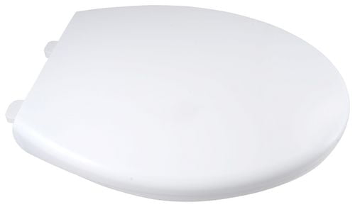 Plastic Slow Closet White Toilet Seat