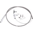 thumbnail image 1 of Veeki For Chevy TH350 Stainless Steel Braided Transmission Kick Down Cable Detent Kickdown-0516, 1 of 5