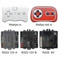 thumbnail image 4 of 6v/12v Rx23 Rx18 For Wellye Children's Electric Car 2.4g Bluetooth Remote Control Receiver With Smooth Start Function Riding Toy-hy, 4 of 4