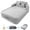 Gray, variant on AJONALAA 18in Queen Air Mattress with Headboard, Inflatable Mattress Airbed for Camping
