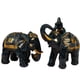 thumbnail image 1 of 1 par de figuras de elefante de resina, estatuas decorativas, soporte coleccionable de moda para azul, 1 of 9