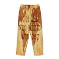 thumbnail image 5 of Disketp Not All Those Who Wander Are Lost Print Women'S Comfy Pajama Pants Casual Drawstring Palazzo Lounge Wide Leg Pants, 5 of 9