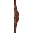thumbnail image 4 of Ekena Millwork 9"OD x 1 3/8"P Shakuras Ceiling Medallion (Fits Canopies up to 1 3/8"), Hand-Painted Burnished Mahogany Crackle, 4 of 7