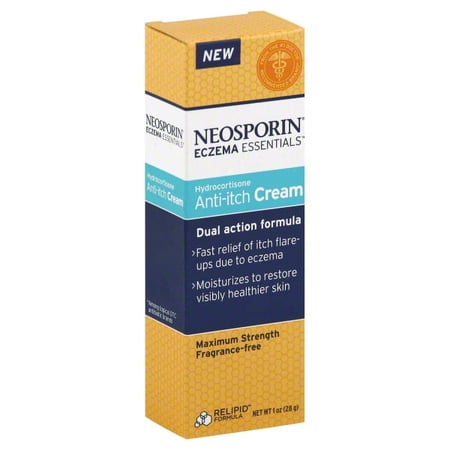 Johnson & Johnson Neosporin Eczema Essentials Anti-Itch Cream, 1 oz
