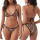 thumbnail image 3 of Fotbe Mushrooms And Leaves Traje de Baño para Mujer de Dos Piezas – Bikini Sexy de Tirantes Tipo Halter con Diseño Triangular, 3 of 6