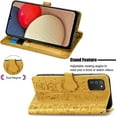 thumbnail image 6 of Samsung Galaxy A03S Cartoon Girl Wallet Case,Cat Dog Style Flip Phone Cover with ID Card Holder & Kickstand PU Leather Magnetic Clasp Cases for Samsung Galaxy A03S MG Yellow, 6 of 14